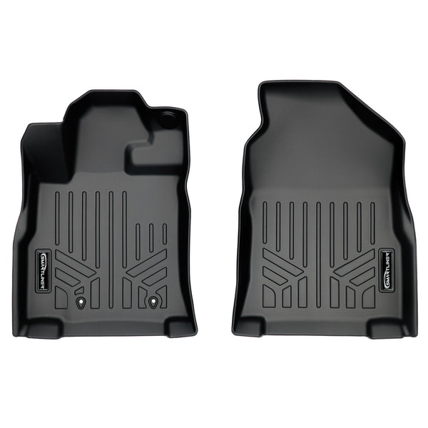SMARTLINER Custom Fit Floor Mats 1st Row Liner Set Black Compatible With 2019-2023 Subaru Ascent (SA0377)
