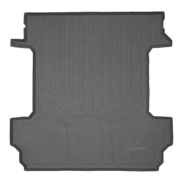 SMARTLINER Truck Rugged Rubber Bed Mat Liner Compatible With 2019-21 Silverado / GMC Sierra Only Fits Crew Cab with 5'8" Short Bed (K0400)