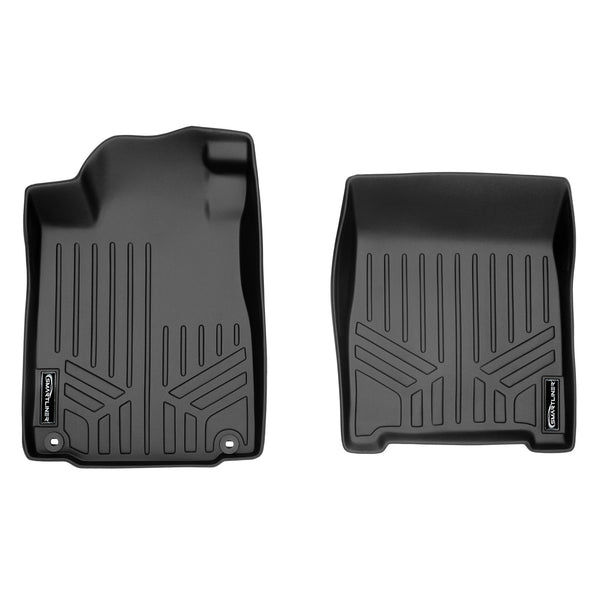 SMARTLINER Custom Fit Floor Mats 1st Row Liner Set Black Compatible With 2012-2016 Honda CR-V - All Models (SA0106)