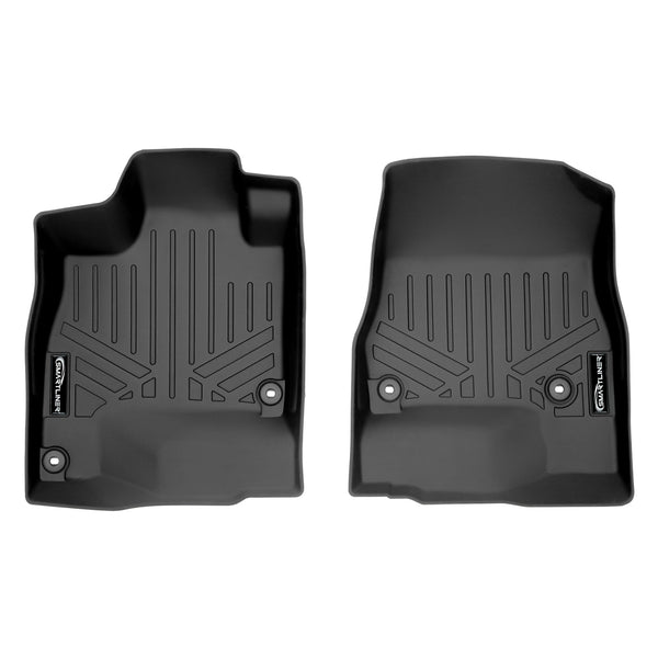 SMARTLINER Custom Fit All Weather Protection Black 1st Row Liners Compatible With 2018-2021 Honda Clarity (SA0404)