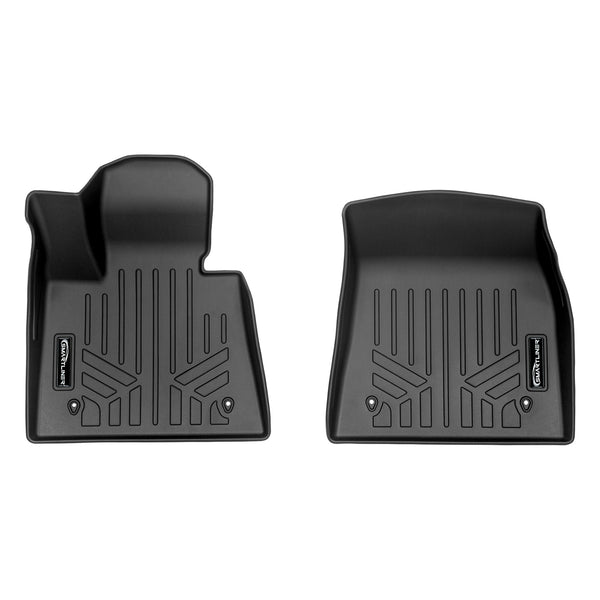SMARTLINER Custom Fit Floor Mats 1st Row Liner Set Black Compatible With 2019-2025 BMW X5/ X7 and 2020-2025 BMW X6 (SA0420)
