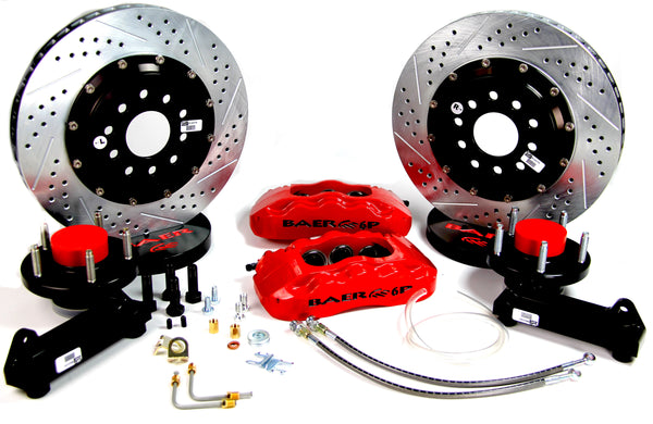 Baer Brakes 13" Pro+ Front Brake Kit - Red (4301506R)