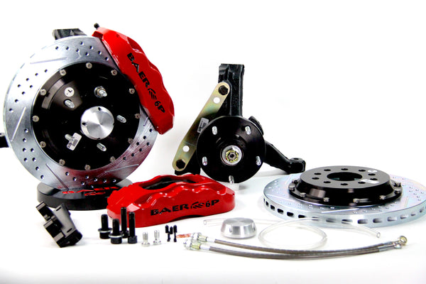 Baer Brakes 13" Pro+ Front Brake Kit - Red (4301362R)