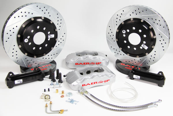 Baer Brakes 13" Pro+ Front Brake Kit - Silver (4301355S)