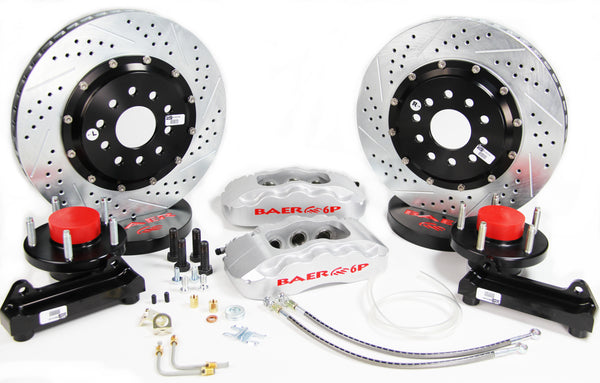 Baer Brakes 13" Pro+ Front Brake Kit - Silver (4301506S)