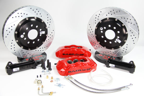 Baer Brakes 14" Pro+ Rear Brake Kit - Red (4142033R)