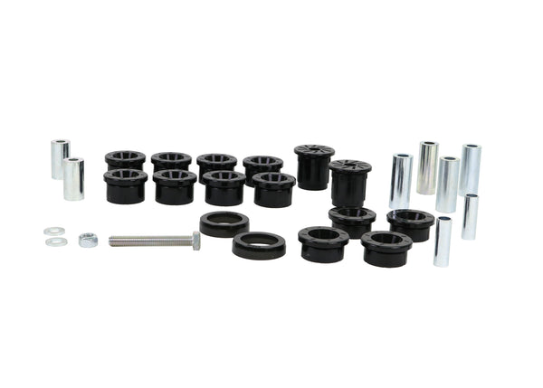Whiteline 2007-2014 Jeep Wrangler Control Arm - Upper & Lower Bushing (W56423)