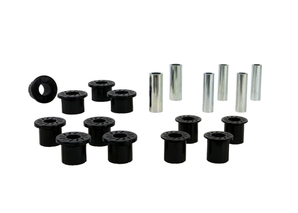 Whiteline 1999 Ford F-250 Spring - Eye Front/Rear And Shackle Bushing (W73816)