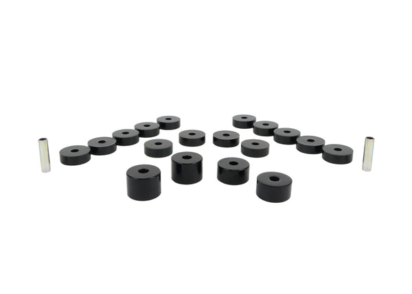 Whiteline 1974-1975 Jeep CJ5 Body Mount Bushing Set (W93542)