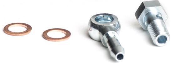 CTS Turbo Banjo bolt kit for 2.5T boost tap, M8x1.0 thread (CTS-M8-Banjo)