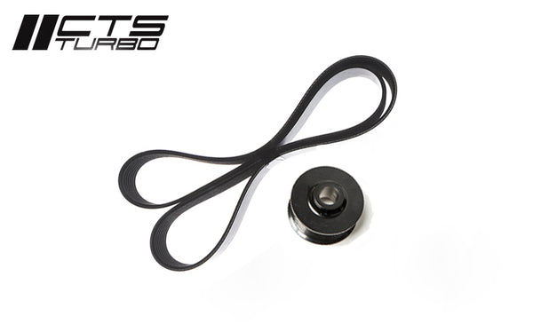 CTS Turbo B8/B8.5 S4, S5, Q5, SQ5; C7/C7.5 A6, A7, Q7 3.0T Supercharger Pulley - PRESS ON STYLE (CTS-HW-0133)