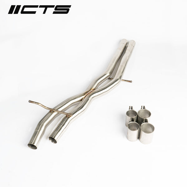 CTS Turbo Resonator Delete Kit - B9 Audi S4 3.0T (CTS-EXH-TP-0019)