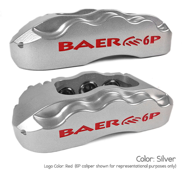 Baer Brakes 13" Pro+ Front Brake Kit, Silver, SDZ, Std. Studs (4301413S)
